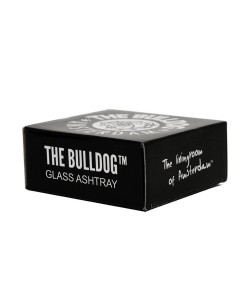 The Bulldog - Posacenere in Vetro Bianco - Gadget Originale da collezione 2