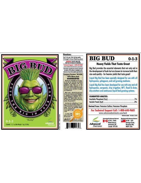 Advanced Nutrients - Big Bud - 250 mL