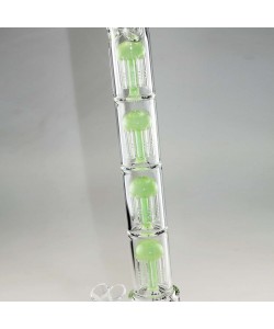 Black Leaf - Ice Bong - Grattacielo - 4 Percolator - Verde 2