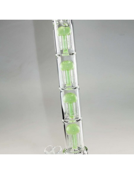 Black Leaf - Ice Bong - Grattacielo - 4 Percolator - Verde