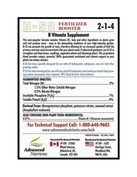 Advanced Nutrients - B-52 - 5L