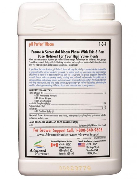 Advanced Nutrients Ph Perfect  Bloom 1L