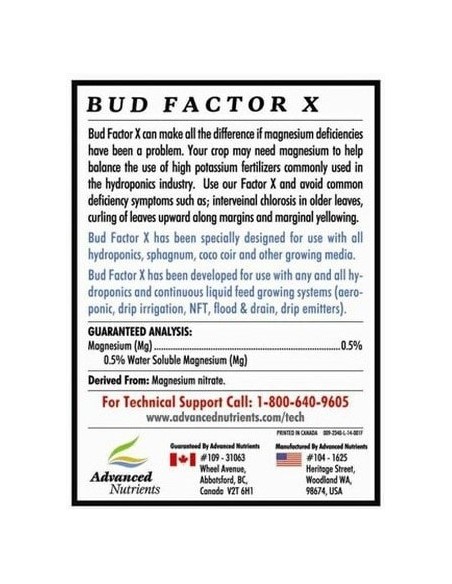 Advanced Nutrients - Bud Factor X - 10L