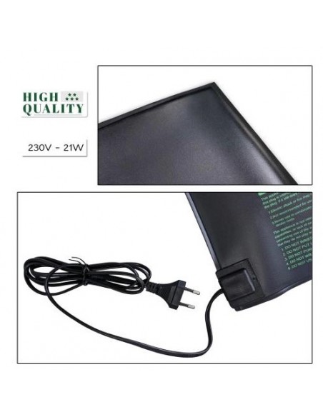 Airontek - Tappetino Riscaldante - 25x50cm - 21W