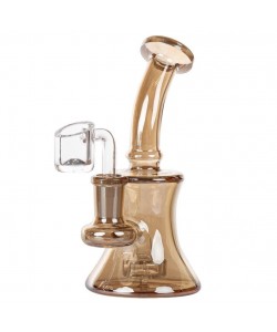 Amsterdam - Limited Edition - Bubbler Golden - Base Stretta - H:15cm