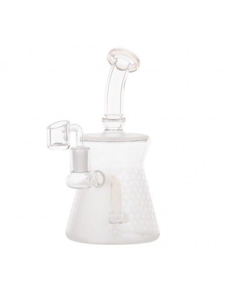 Amsterdam - Limited Edition - Bubbler Fiore della Vita - Bianco - H:20cm