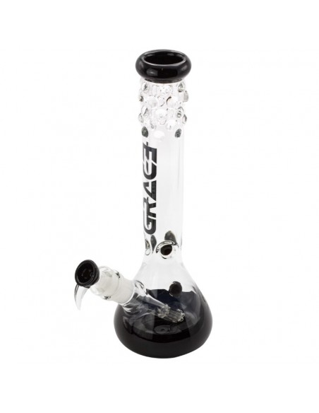 Grace Glass - Bong - Nero - H:40cm