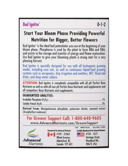 Advanced Nutrients - Bud Ignitor - 500mL