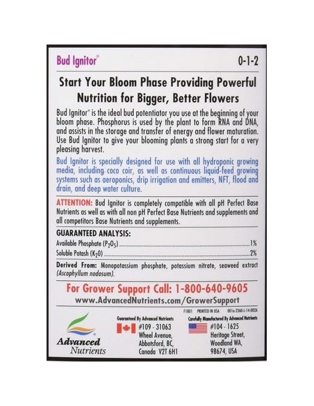 Advanced Nutrients - Bud Ignitor - 500mL