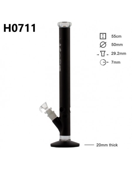 Boost Pro - Bong Nero Dritto - 55cm