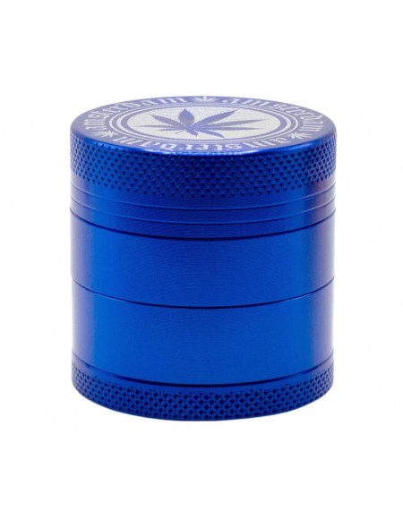 Amsterdam - Grinder con Foglia - 4 Parti Colori Misti - Ø40mm