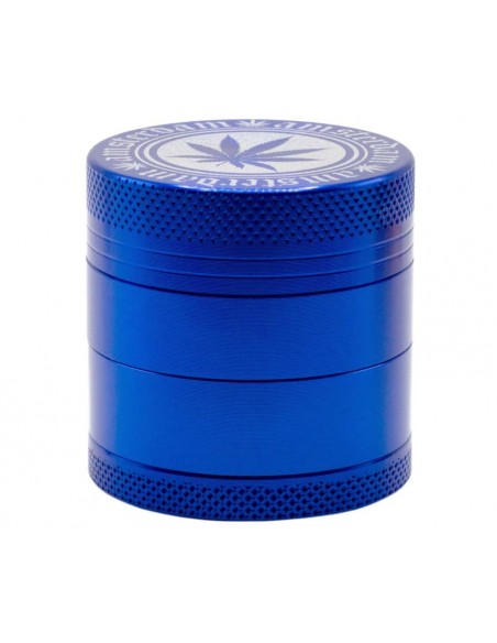 Amsterdam - Grinder con Foglia - 4 Parti Colori Misti - Ø40mm