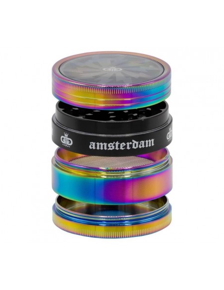 Grace Glass - Grinder Arcobaleno - 4 Parti - Ø63mm