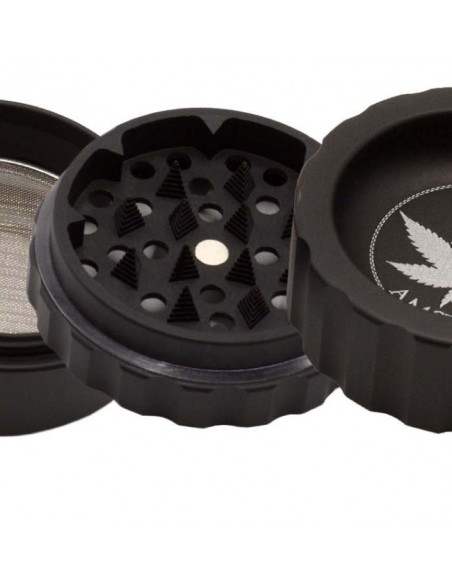 Amsterdam - Grinder Nero - 4 Parti - Ø53mm