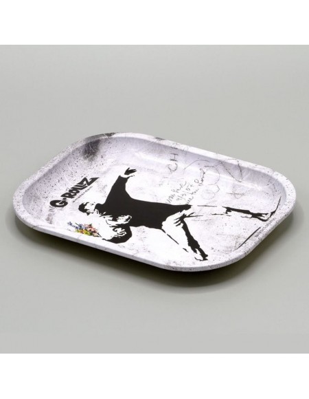 G-ROLLZ - Banksy - Lanciatore di Fiori - Vassoio S
