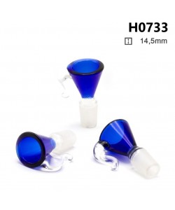 Amsterdam - Braciere a Cono Blu con Manico - Ø14.5mm