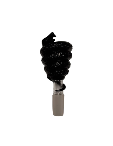 Black Leaf - Braciere Snake Nero - Ø14 Black Leaf - Braciere Snake Nero - Ø14