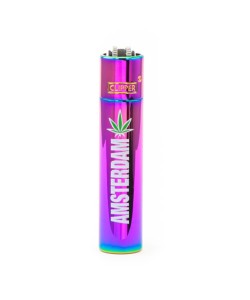 Clipper in Metallo - Amsterdam Leaf - Icy