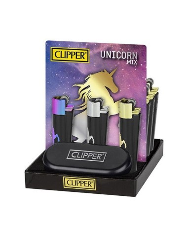 Clipper in Metallo - Unicorn