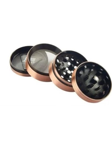 Champ High - Grinder in Metallo Concavo con Cocca - 4 Parti - 50mm