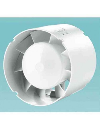 Vents - Aspiratore VK0 - Ø125 - 185 m3/h - in linea