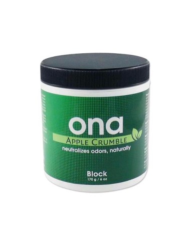 ONA - Block Apple Crumble - Elimina Odori - 170g
