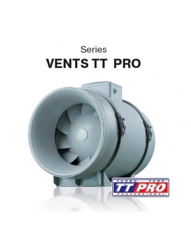 Vents - Aspiratore TT Ø250 - Pro - Bipotenza Cablato + Interruttore - 1160-1400 MC/H