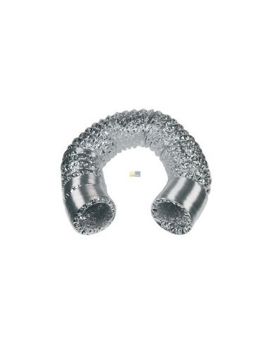 CONDOTTA FLESSIBILE Ø 127 - SCATOLA 10 MT - PER AREAZIONE IN ALLUMINIO PLASTIFICATO PER COLTIVAZIONE INDOOR 