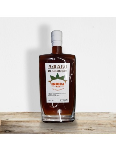 Indica Liquori - Amaro Aggressiv - Bottiglia in Vetro da 70cl