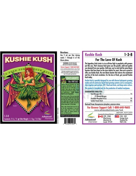 Advanced Nutrients - Kushie Kush - 4L