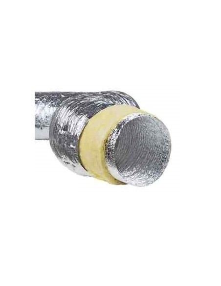 CONDOTTA FONOASSORBENTE Ø 203 - SCATOLA 10 MT - PER AREAZIONE IN ALLUMINIO PLASTIFICATO PER COLTIVAZIONE INDOOR 