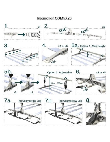 Secret Jardin - Cosmorrow  Power - 5x20W - UE -...