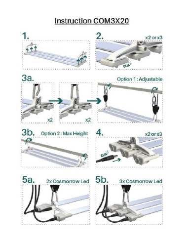 Secret Jardin - Cosmorrow  Power - 3x20W - UE -...