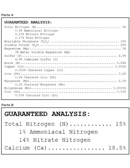 Advanced Nutrients - Sensi Grow Powder A+B - In Polvere 11,3 Kg