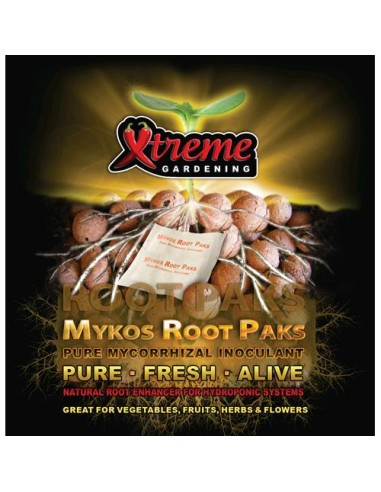 Xtreme Gardening - Mykos Root Packs - Confezione da 50 Bustine 10g