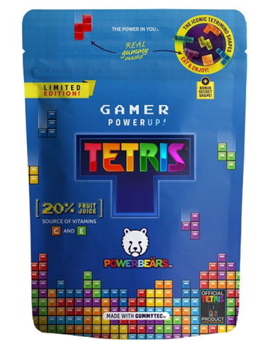 Powerbears Caramelle Gommose Gamer Tetris