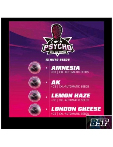 BSF - Psycho XXL Automix - Pack 12 Semi