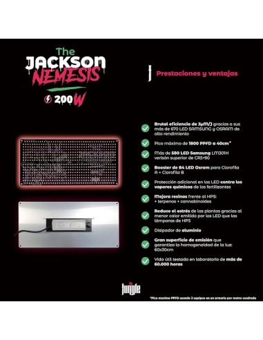 The Jungle The Jackson Nemesis Dimmerabile 200W