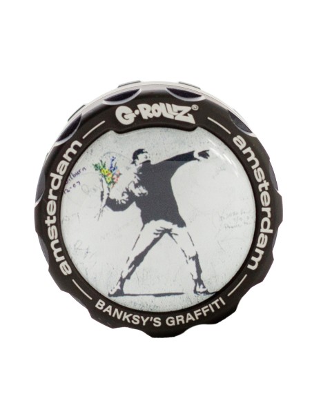 G-Rollz Grinder 4 Parti Banksy's Lanciatore Fiori Ø 53mm