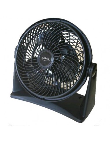 Airontek - Ventilatore Turbo Nero - 25W - Ø 20CM