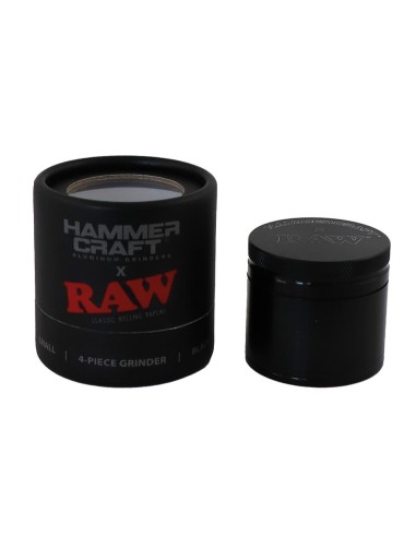 RAW x Hammer Craft Grinder Nero 4 Parti 50mm