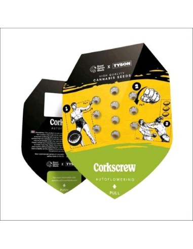 Royal Queen Seeds x Tyson - Corkscrew 3 Semi -...