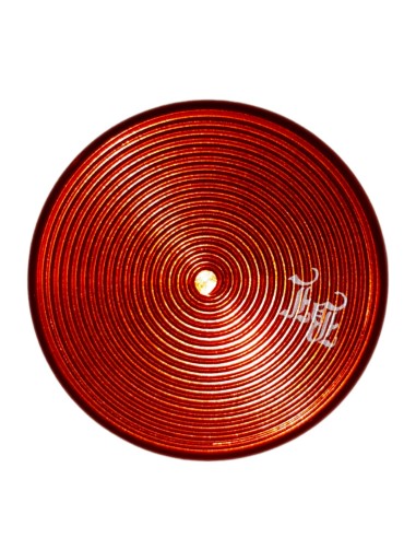 Black Leaf Grinder Metallo Arancione 2 Parti...