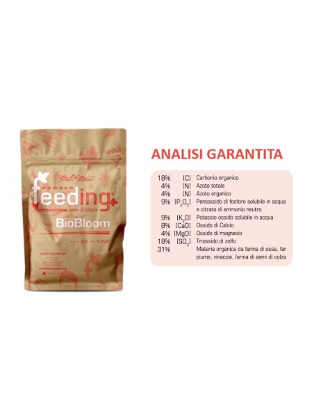 Powder feeding Bio Bloom 1Kg