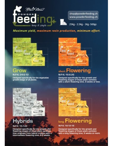 Powder feeding Bio Bloom 500 Gr