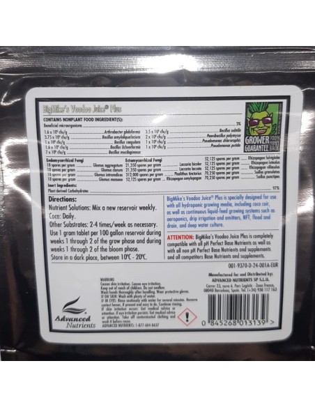 Advanced Nutrients Voodoo Juice Plus 5 Compresse