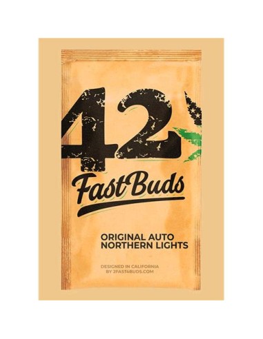 Original Auto Northern Lights del marchio 420 Fast Buds: una genetica autofiorente di alta qualità