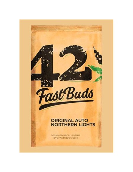 Original Auto Northern Lights del marchio 420 Fast Buds: una genetica autofiorente di alta qualità