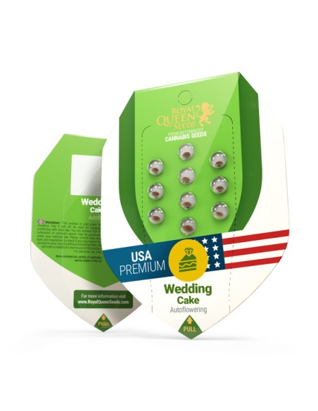 Auto Wedding Cake di Royal Queen Seeds: genetica potente con aroma dolce e rilassante