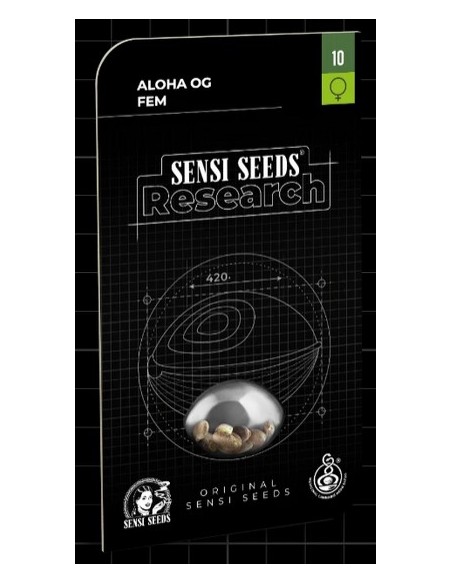 Aloha OG Fem di Sensi Seeds: qualità premium, genetica eccellente e effetti potenti